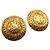 Orecchini a clip dorati Chanel Cambon D'oro - vista 2