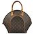 Borsa Ellipse MM Louis Vuitton Marrone Monogramma