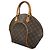 Borsa Ellipse MM Louis Vuitton Marrone Monogramma - vista 2
