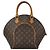 Borsa Ellipse MM Louis Vuitton Marrone Monogramma - vista 3