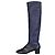Céline NWB Celine Blue & Black Leather Boots - Size 39.5 Pre-owned