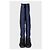 Céline NWB Celine Blue & Black Leather Boots - Size 39.5 Pre-owned - view 2