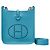 Hermès Mini Evelyne Clemence Nuovo Blu Jeans
