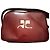 Courreges Borsa a spalla in pelle bordeaux di Courrèges Bordò