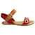Louis Vuitton Sandali rossi Rosso