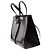 Autre Marque Borsa in Pelle Nera NON FIRMATA - 103433 Nero - vista 4
