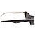 Autre Marque Gafas de sol estrechas estilo gato Y2K Oscar x Frank FAE Negro Blanco Marco Angular Multicolor - vista 5