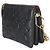 Coussin BB in agnello goffrato Monogram nero Louis Vuitton - vista 3