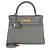 Hermès Gris Meyer Clemence Retourne Kelly 28 GHW Marrone