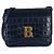 Borsa a Spalla Piccola B. Navy Croc di Balenciaga Blu - vista 8
