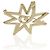 Spilla stella vintage Paloma Picasso in oro giallo Tiffany & Co.