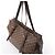Borsa a Spalla Louis Vuitton Chelsea Damier Ebene in Marrone N51119 Rosso - vista 3