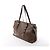Borsa a Spalla Louis Vuitton Chelsea Damier Ebene in Marrone N51119 Rosso - vista 4