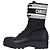 Christian Dior D-Major Black Leather Boots - Size 38.5 Pre-owned