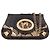 Braune Python-Print Lammleder Umhängetasche von Dolce & Gabbana gebraucht