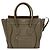 Céline CELINE Luggage Micro Shopper Lederhandtasche Braun Beige