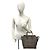 Céline CELINE Luggage Micro Shopper Lederhandtasche Braun Beige - Ansicht 2