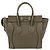 Céline CELINE Luggage Micro Shopper Lederhandtasche Braun Beige - Ansicht 3