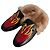 Mules Gucci Princetown in pelle nero multicolore