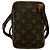 Bolso de hombro de cuero Monogram Mini Amazon vintage Louis Vuitton Castaño - vista 3