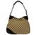 Borsa a Spalla Gucci Sherry Line GG Logo Marrone Rosso Verde - vista 3