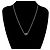 Collana Placcata Dior Claire D Lune di Christian Dior Argento