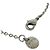 Collana Placcata Dior Claire D Lune di Christian Dior Argento - vista 3