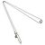 Collana Placcata Dior Claire D Lune di Christian Dior Argento - vista 5