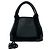 Borsa in pelle Cabas XS Balenciaga blu navy Nero