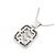 Autre Marque Collana con diamanti Au750 Argento - vista 4
