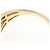 Autre Marque Gstb Au750 Korallen-Diamantring Golden - Ansicht 4