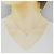 Autre Marque Collana con croce di diamante in oro bianco Au750 Argento - vista 6