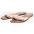Louis Vuitton Sandalias planas de lona blanca - talla UK 7 Blanco - vista 2