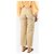 Frame Denim Beige gestreifte Denim-Hose - Größe UK 12 - Ansicht 3