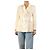 Ermanno Scervino Creme Samt-Doppelreiherjacke - Größe UK 10 Roh