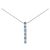 Autre Marque Collana in platino e diamanti Argento