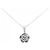 Autre Marque Collana in diamante in oro bianco Au750 Argento