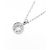 Autre Marque Collana in diamante Pt900 Pt850 Argento - vista 3