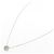 Autre Marque Collana in diamante K18WG Argento - vista 2