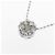 Autre Marque Collana in diamante K18WG Argento - vista 3
