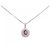 Autre Marque Collier en rubis et diamants Pt900 Pt850 Rouge