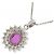 Autre Marque Collier en rubis et diamants Pt900 Pt850 Rouge - vue 4