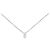 Autre Marque Collana in diamante in oro bianco Au750 Argento