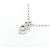 Autre Marque Collana in diamante in oro bianco Au750 Argento - vista 4