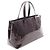 Louis Vuitton Wilshire PM Handtasche Bordeaux Lila - Ansicht 2