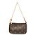 Mini Pochette Accessori Monogram Louis Vuitton Marrone