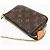 Mini Pochette Accessori Monogram Louis Vuitton Marrone - vista 5