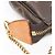 Mini Pochette Accessori Monogram Louis Vuitton Marrone - vista 7