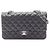 Borsa a Spalla Chanel Matelassé Double Flap Nero