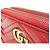 Gucci GG Marmont Women's Leather Shoulder Bag Red - view 9